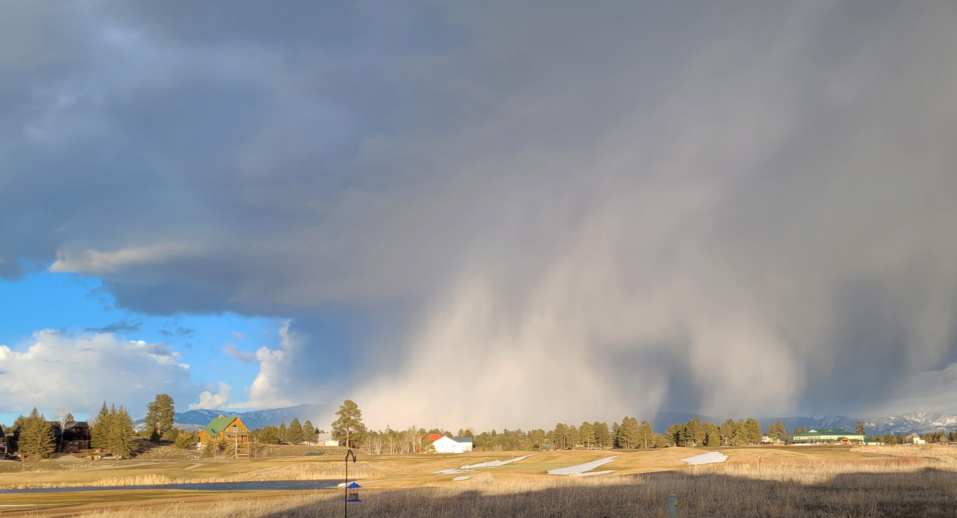 Big rainshower