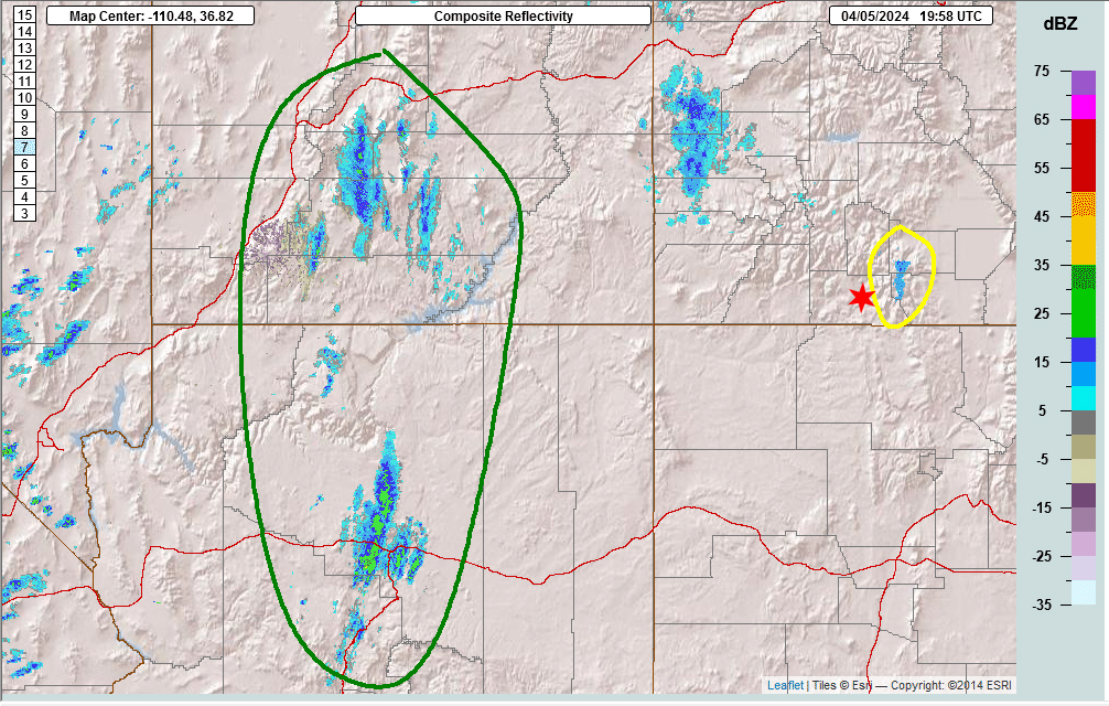 Radar 5 Apr 2PM