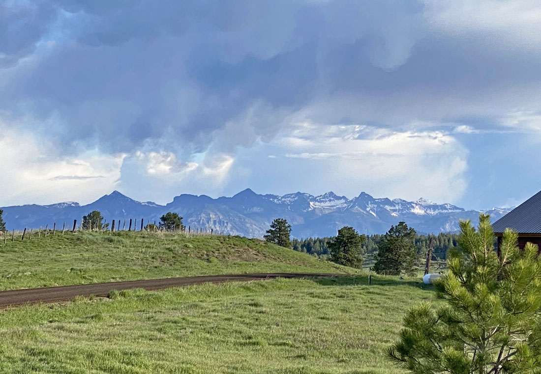 It was unstable Saturday morning, but the moisture moved through before things could get more active in the afternoon – Pic taken 6/1/2024