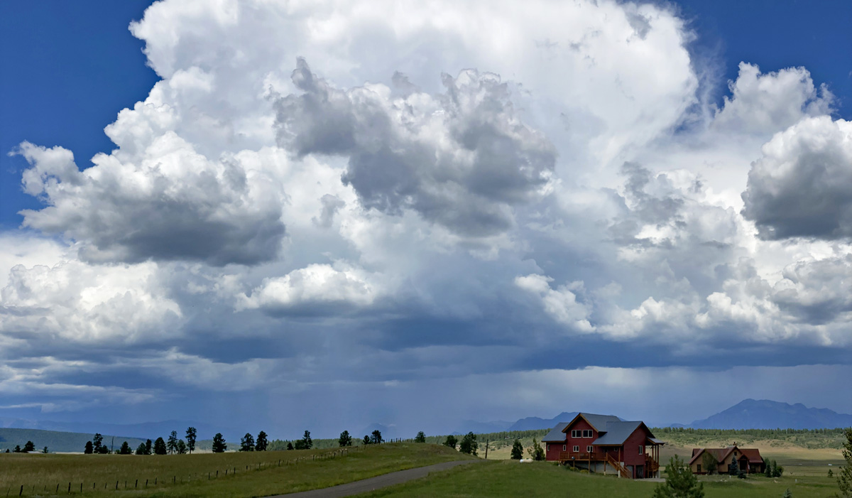 Impressive cumulonimbus cloud Tuesday afternoon – pic taken 8/6/2024