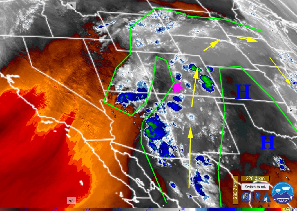 Wow! Big Nocturnal Storms! More to come! 3 Sat Aug 22