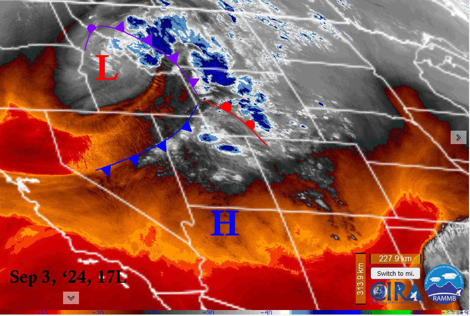 Playing the Rain Lottery; More Losers than Winners 3 Sat 3 Sep 1700L