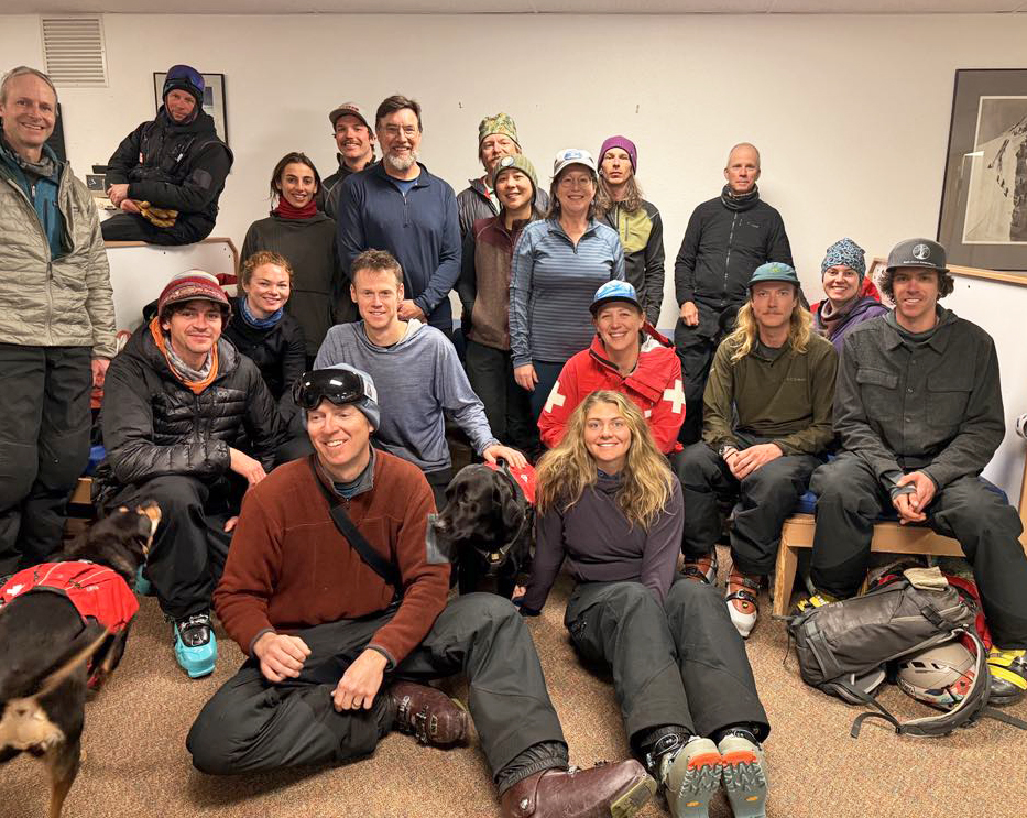 Group of skiers