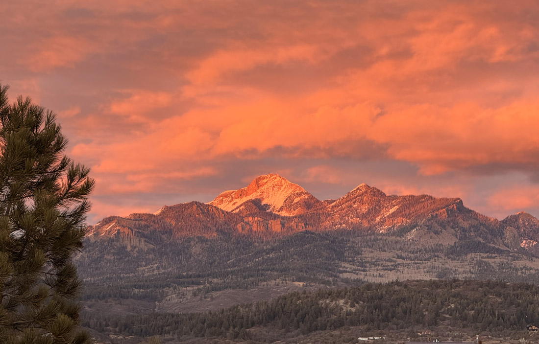 The final sunset in 2024 was a good one! – pic taken 12/31/2024