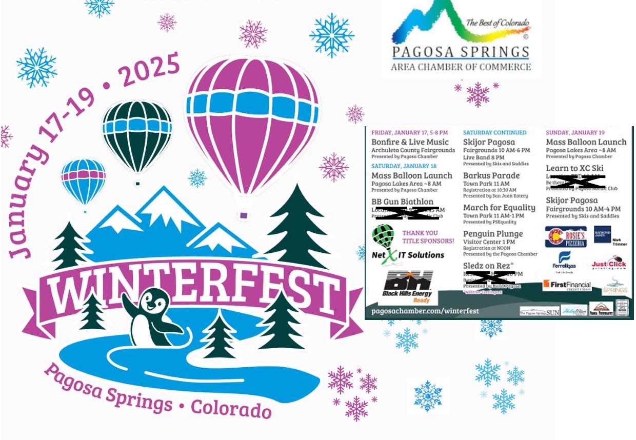It’s going to be a fun weekend in Pagosa Springs!
