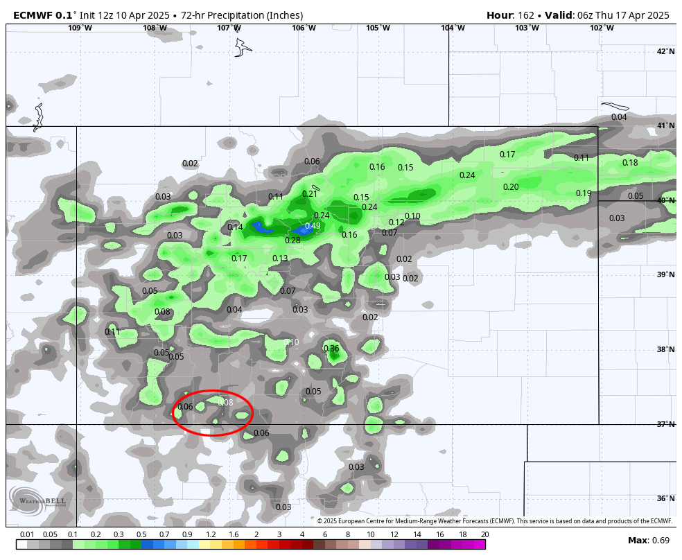Precip 15 16 Apr 25