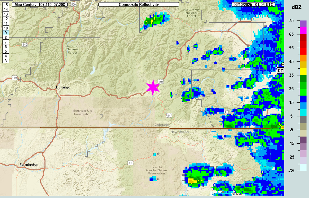 It is Going to be Dry for at least 10 Days 3 Radar 12 Jun 25