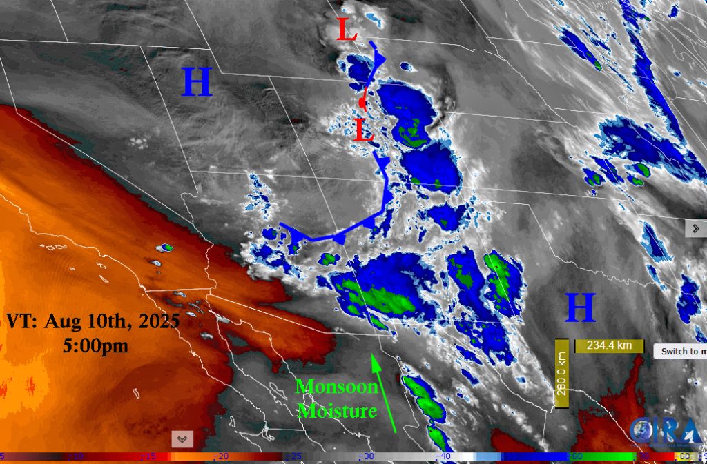 Smoke is a Concern Today... 2 Satellite 5pm 1