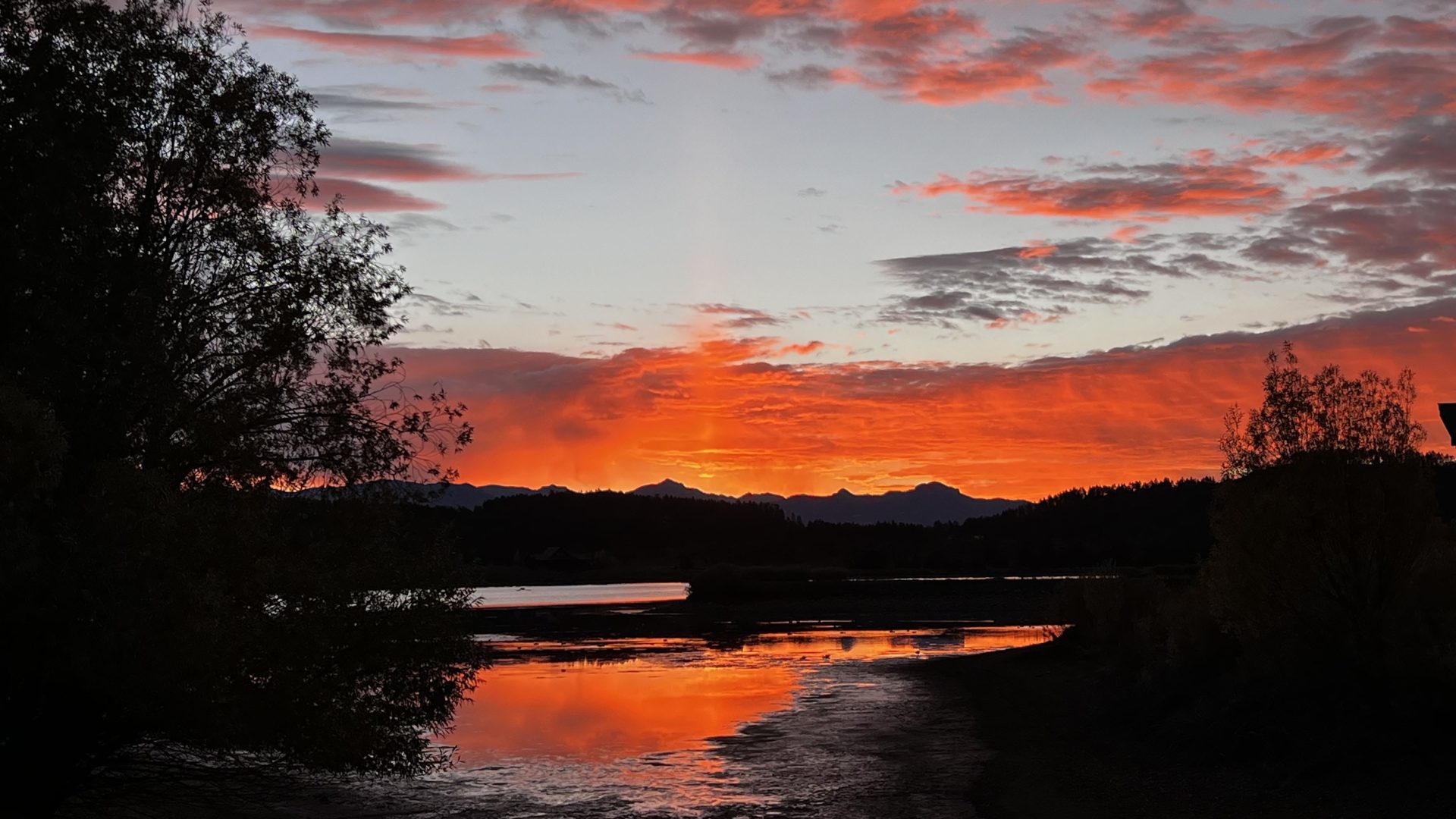Sunrise colors