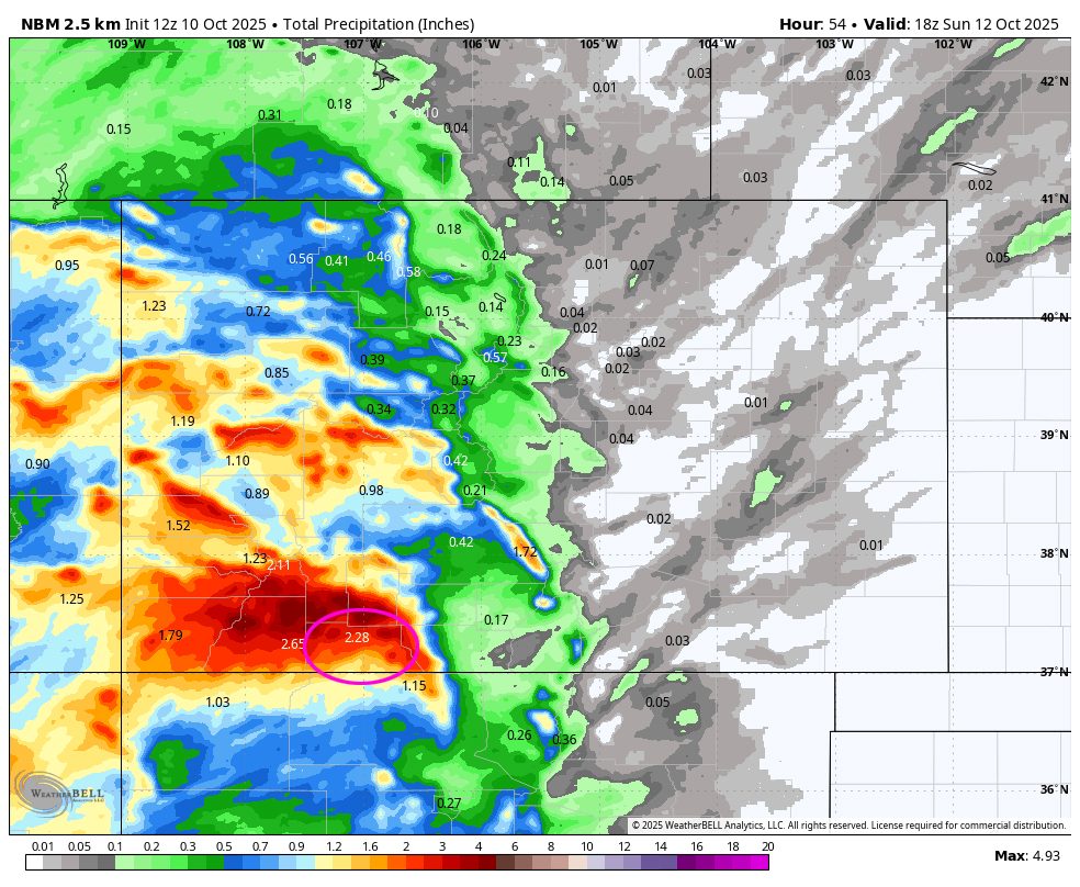 Precip Sun