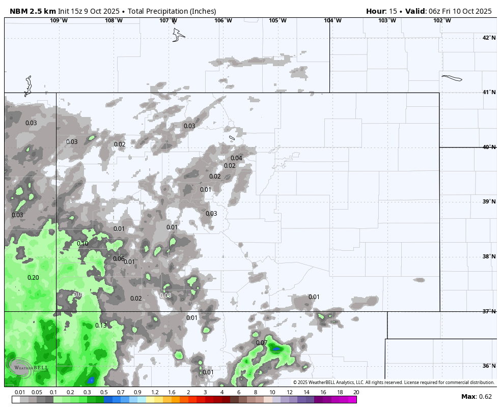 Priscilla visits Friday & Saturday followed by Raymond! WOW! 4 Thu Precip