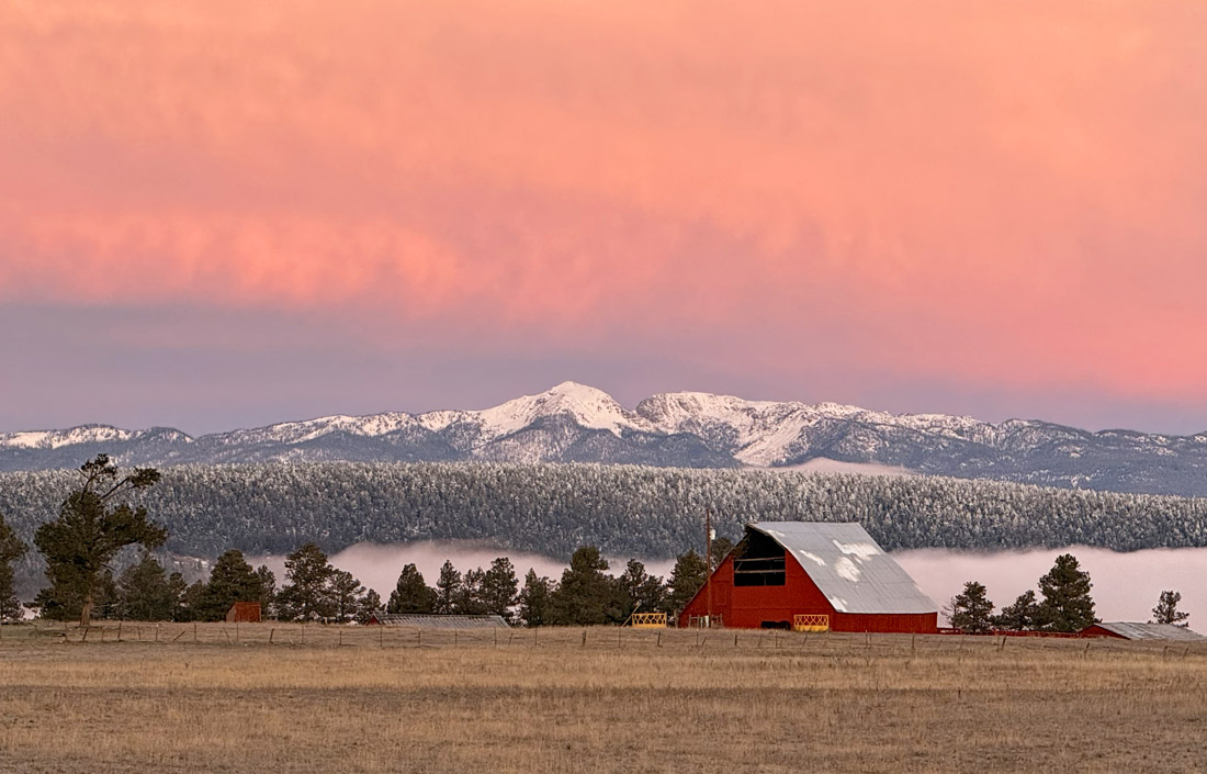 It’s a real treat to wake up to views like this! – Photo taken 11/25/2025