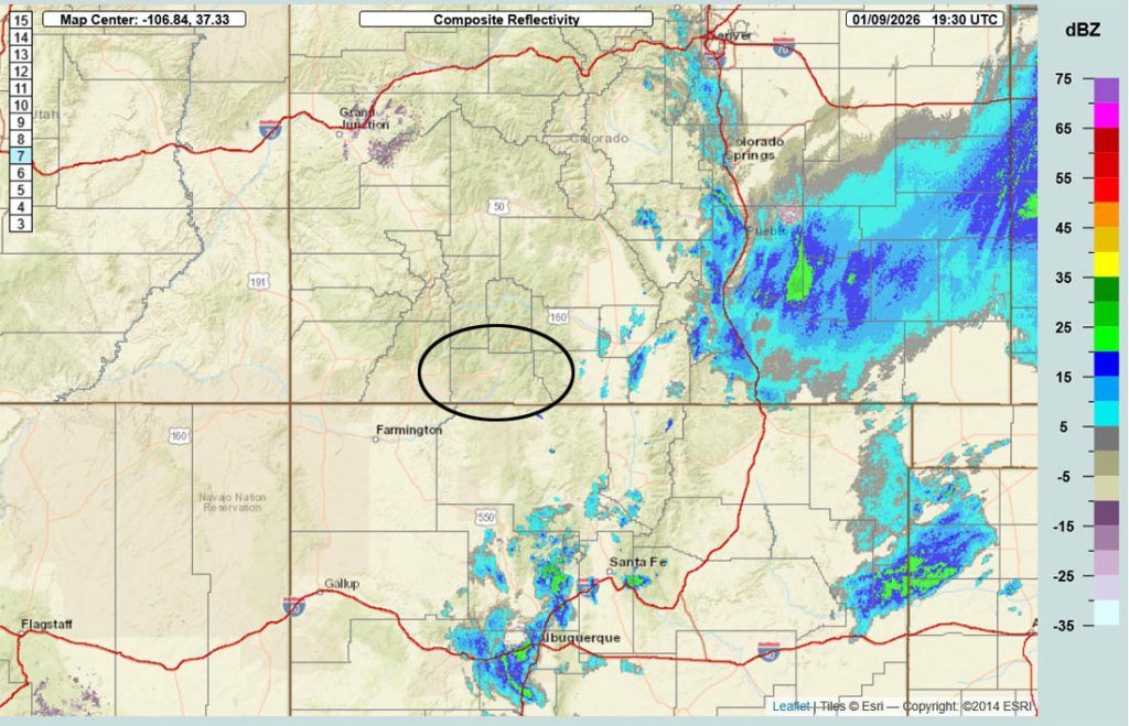 And now we’ll be dry for a while… 4 Radar around 12:30pm Friday – Radar doesn’t show anything in our area, but I think the eastern Divide could get a little active this afternoon. Snowshowers are hanging on over parts of the I-25 corridor.