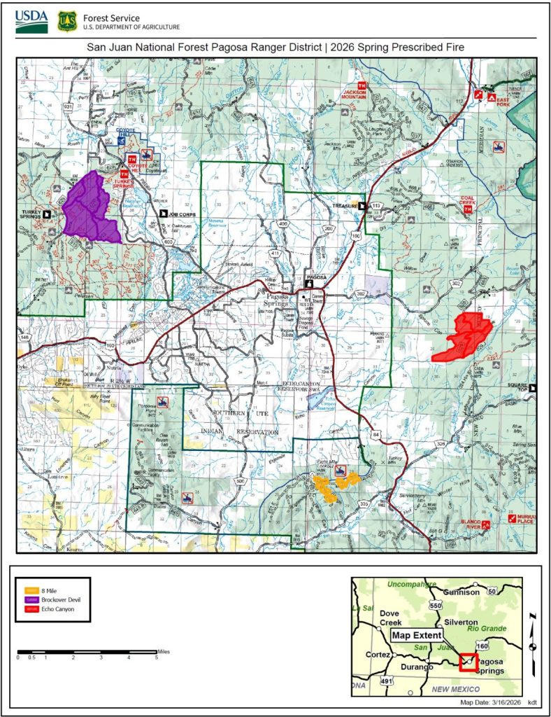 Prescibed burn map