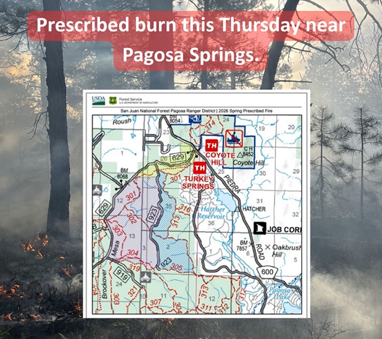 Breezy each afternoon – scattered showers Saturday night into Sunday evening… 3 *** Prescribed burn in the Turkey Springs area on Thursday if conditions allow. ***