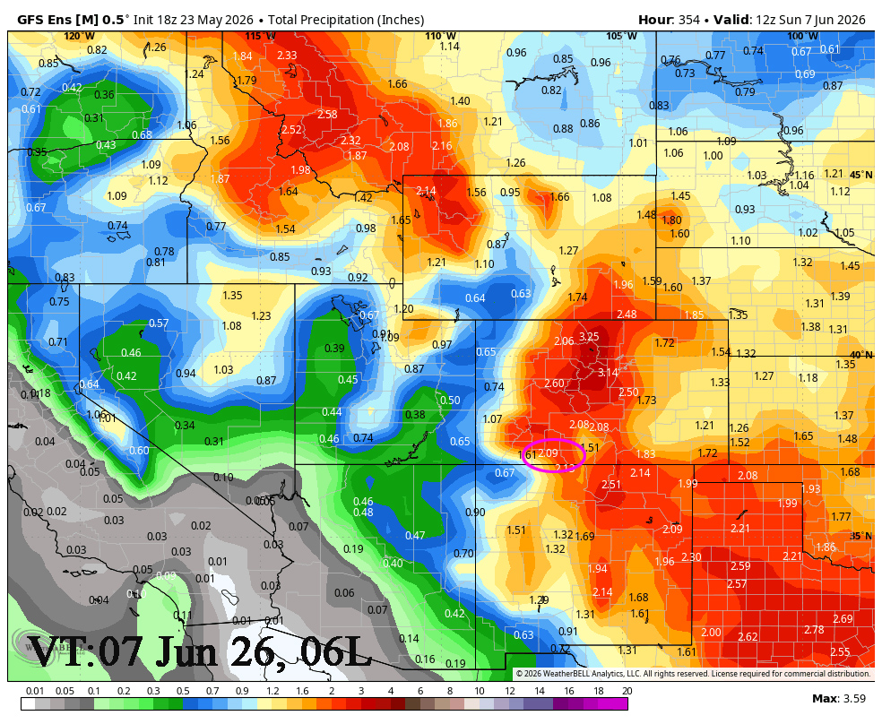 GFS 7 Jun 06L