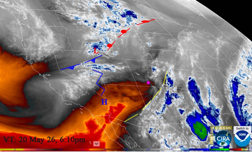 Unsettled Weather for the Weekend! 2 Sat 20 May 26