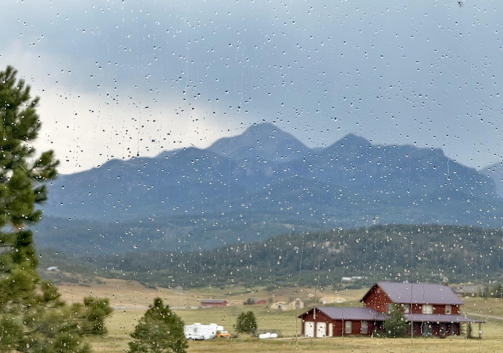 What are all those weird specks on the window?! – pic taken at 2:15pm on 7/7/2026