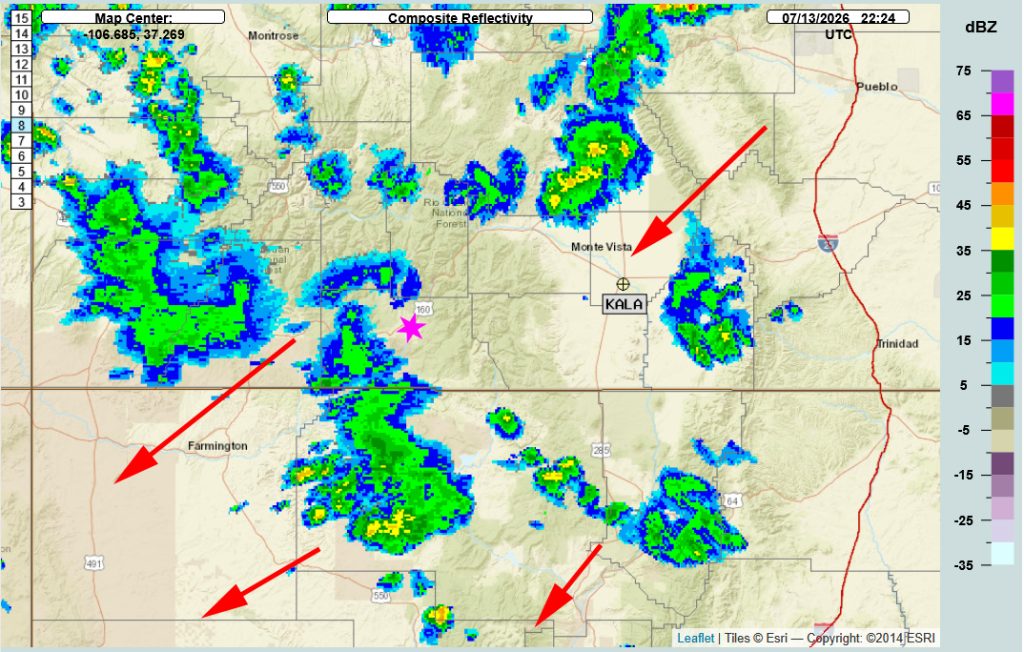 Hello Monsoon Showers! 1 Radar 13 Jul 26