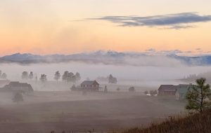 Pagosa Springs Weather Home 3 A little rain last night helped form fog this morning – Pic taken 10/20/2026