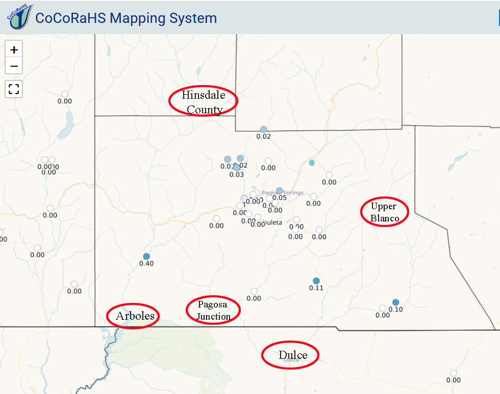 October ’26 Newsletter! 13 CoCoRaHS Map Recruit 30 Sep 26